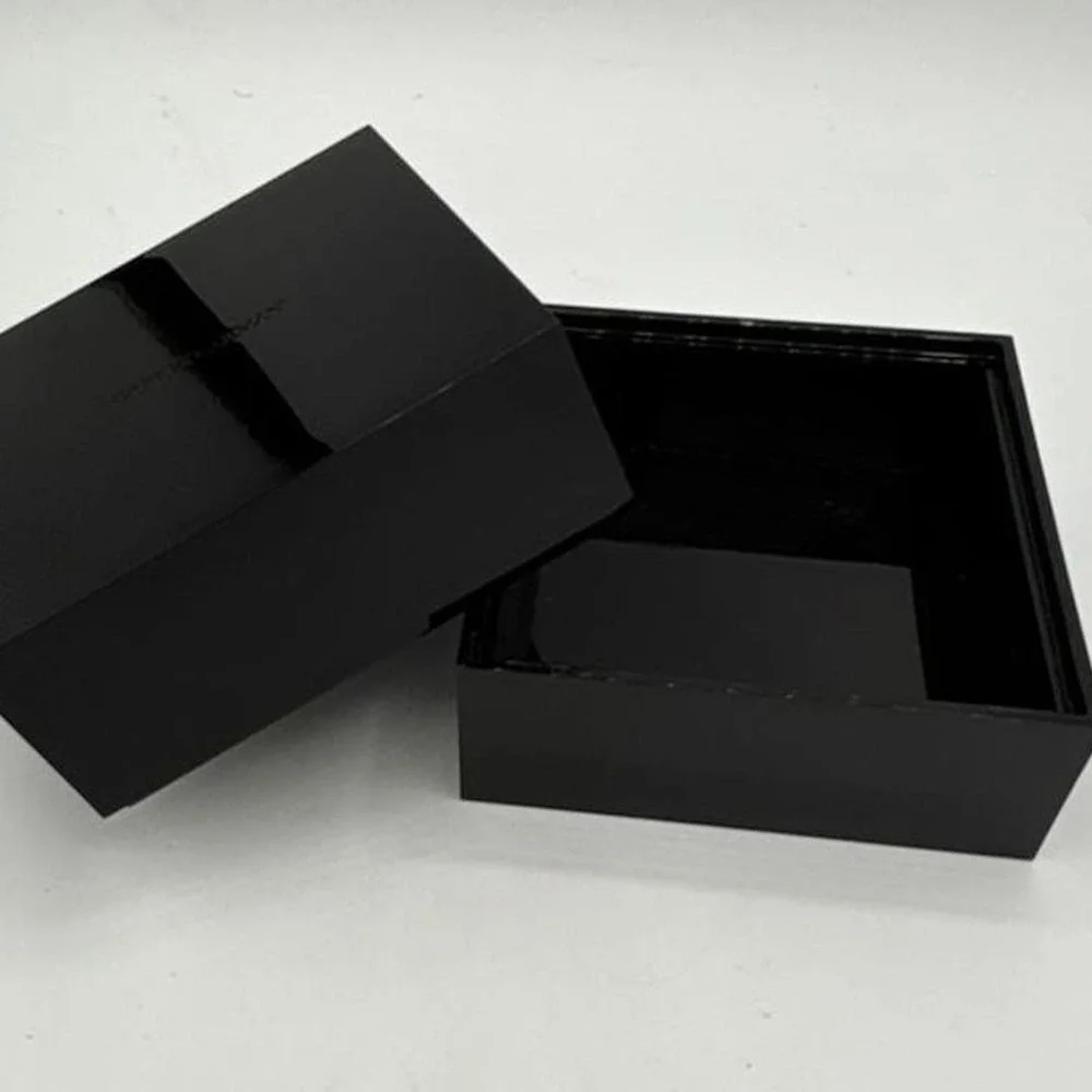 Giorgio Armani Branded High-Gloss Black Display Gift Box